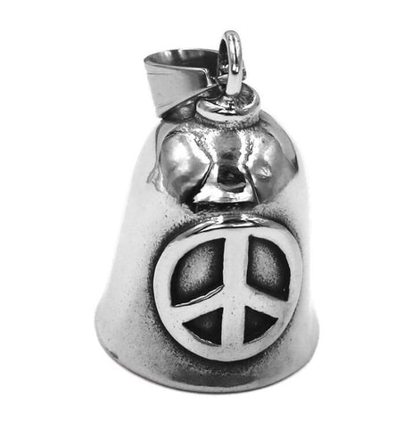 Guardian Bell<br> Symbole Peace and Love - Antre du Motard