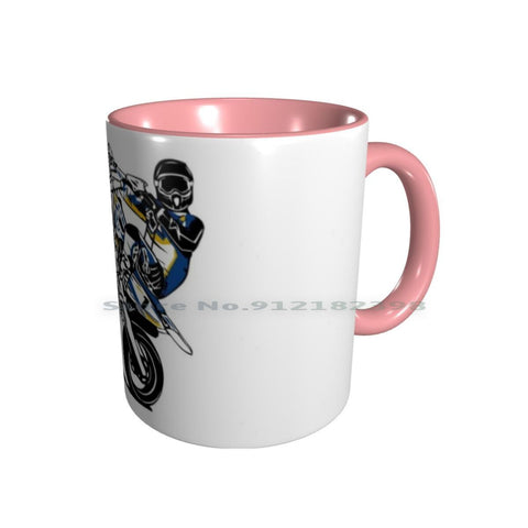 Mug Moto<br> à Fond Rose Default Title