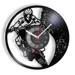 Horloge Murale Moto Cross Wheeling - Antre du Motard