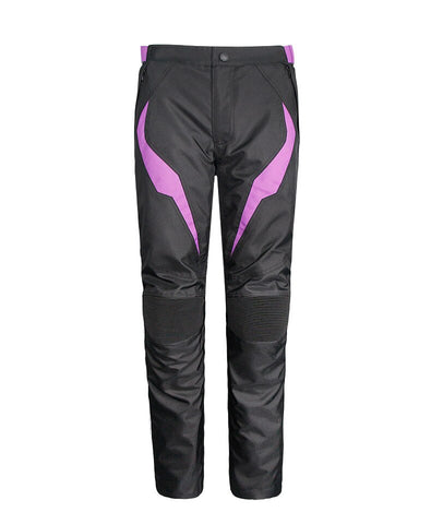 Pantalon Biker Femme<br> Coupe-Vent Rose (Textile) PURPLE PANTS