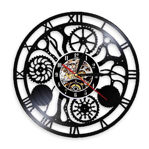 Horloge Murale Moto<br> Pièces Mécaniques - Antre du Motard
