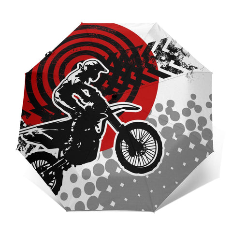 Parapluie Moto Cross<br> Acrobatie - Antre du Motard