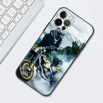 Coque Moto iPhone Supermot Burn