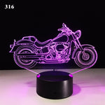 Lampe Moto Miami Style