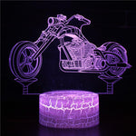 Lampe Moto Modèle Chopper