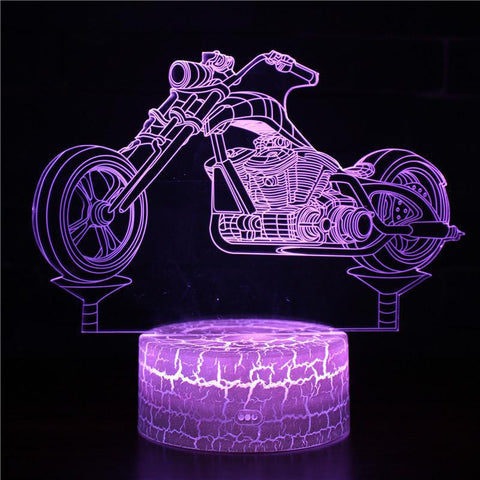 Lampe Moto<br> Modèle Chopper