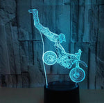 Lampe Moto Cross Acrobatie