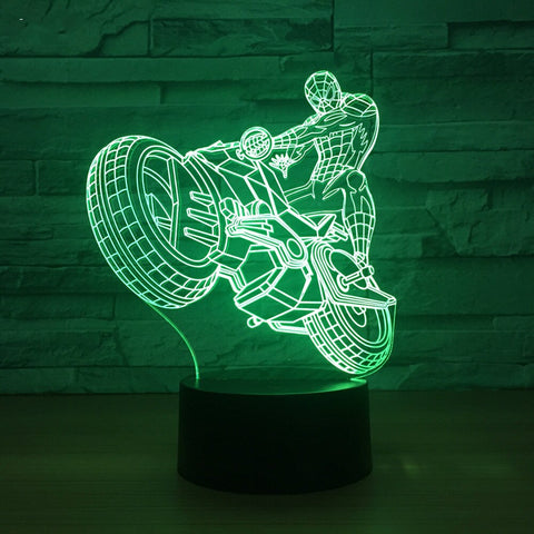 Lampe Moto<br> Spider-Man Biker - Antre du Motard