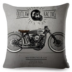 Housse de Coussin Décoratif Moto Racing Default Title