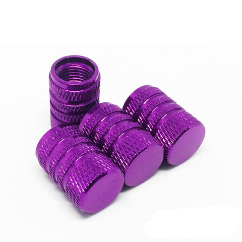 Bouchon de Valve Moto<br> Violet (Pack de 4) - Antre du Motard