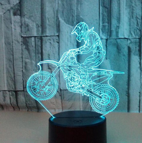 Lampe Moto Cross<br> Wheeling (LED)