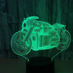 Lampe Moto Futuriste