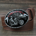 Ceinture Biker Born to Be Free