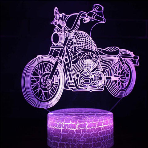 Lampe Moto<br> Gang Modélisée 3D - Antre du Motard