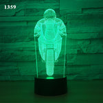 Lampe Moto Pilote de Course