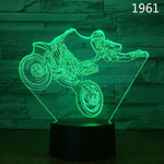 Lampe Moto Cross Figure Superman