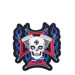 Patch Biker Croix et Crâne