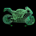 Lampe Moto Virtualisation 3D