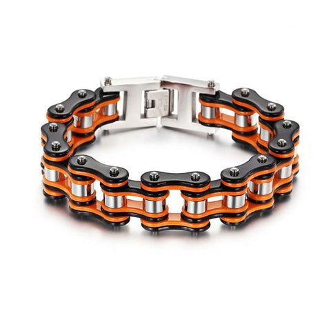 Bracelet Motard<br> Chaine de Moto Personnalisée