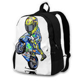 Cartable Moto GP Valentino Rossi Cartoon - Antre du Motard