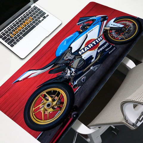 Tapis de Souris Moto<br> Panigale V4 Kit Racing 400x900x3mm