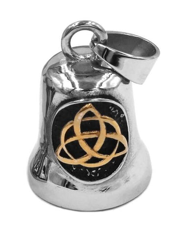 Guardian Bell<br> Noeud de la Trinité Doré - Antre du Motard