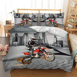 Housse de Couette Moto Cross Wheeling