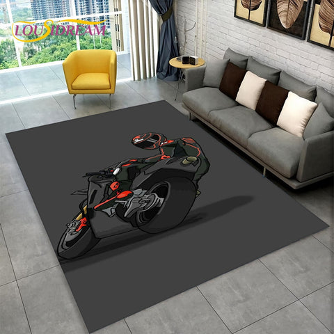 Tapis Moto<br> Regard en Arrière 230x160cm