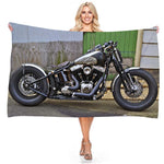 Serviette de Plage Moto Vintage