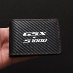 Porte-Carte Biker GSX S1000 avec Surpiqure Rouge Default Title