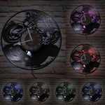 Horloge Murale Moto Design Chopper (LED) Default Title