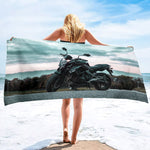 Serviette de Plage Moto Kawasaki ER-6N 150x260cm