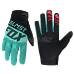 Gant Moto Cross Noir & Turquoise XL