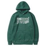 Sweat Biker One Down Five Up Vert Foncé XXXL