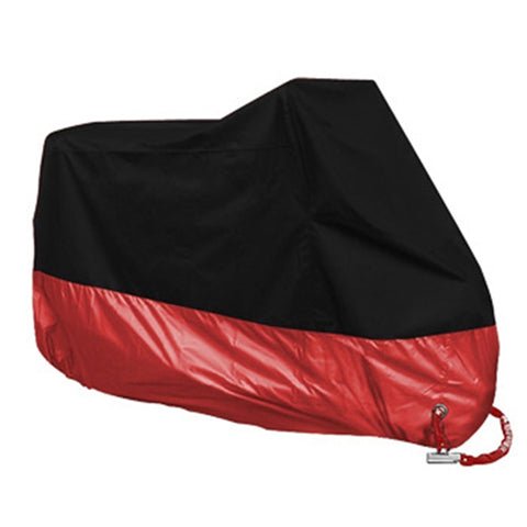 Bache Moto<br> Imperméable Noir et Rouge