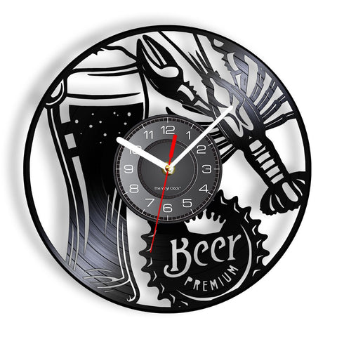Horloge Murale Moto<br> Beer Premium - Antre du Motard