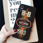 Coque iPhone Moto Harley 1903 iPhone 14pro max