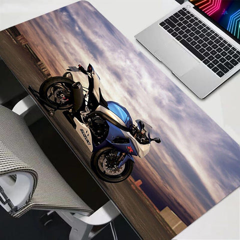 Tapis de Souris Moto GSXR sur Béquille