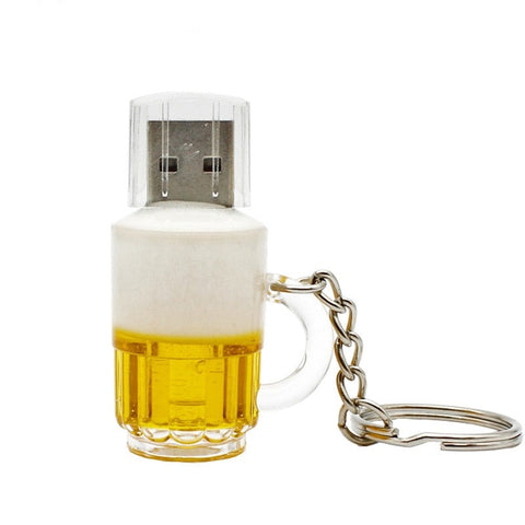 Clé USB Biker<br> Chope de Bière 64GB