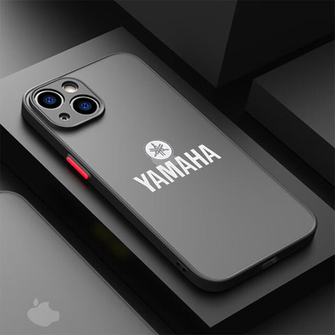 Coque iPhone Moto Logo Yamaha