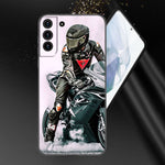 Coque Téléphone Samsung Moto Combinaison Dainese Samsung S8