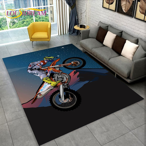 Tapis Moto Cross<br> Passage d'Obstacle 230x160cm