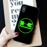 Coque iPhone Moto Logo Circulaire Kawasaki iPhone 14pro max