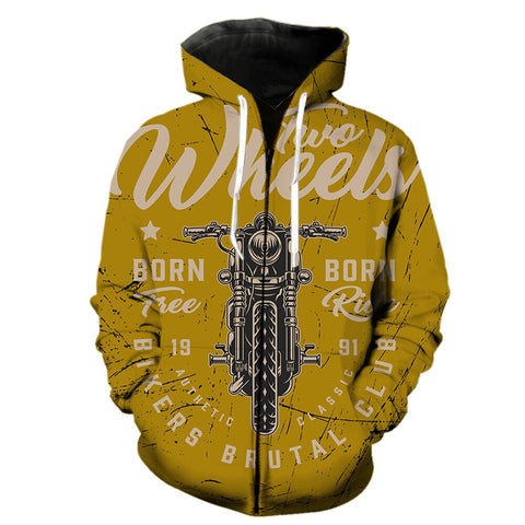 Sweat Biker<br> Deux Roues - Antre du Motard