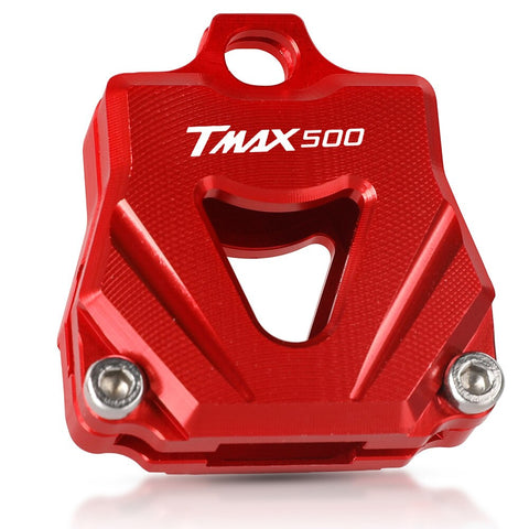 Coque Clé Rouge Moto<br> Inscription Tmax 500 Blanche Default Title