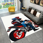 Tapis Moto Cartoon Couple d'Amoureux 230x160cm