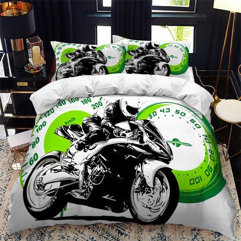 Housse de Couette Moto<br> Compteur de Vitesse