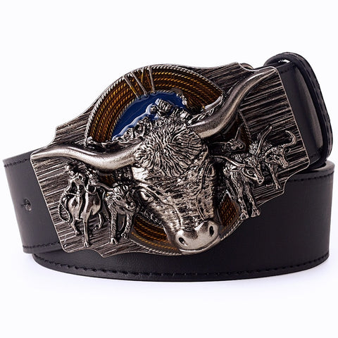 Ceinture Biker<br> Buffle 130cm