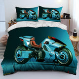 Housse de Couette Moto Ready Player One Bleue