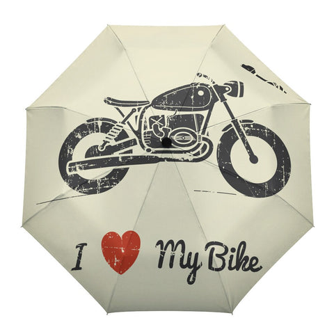 Parapluie Moto<br> i Love my Bike - Antre du Motard